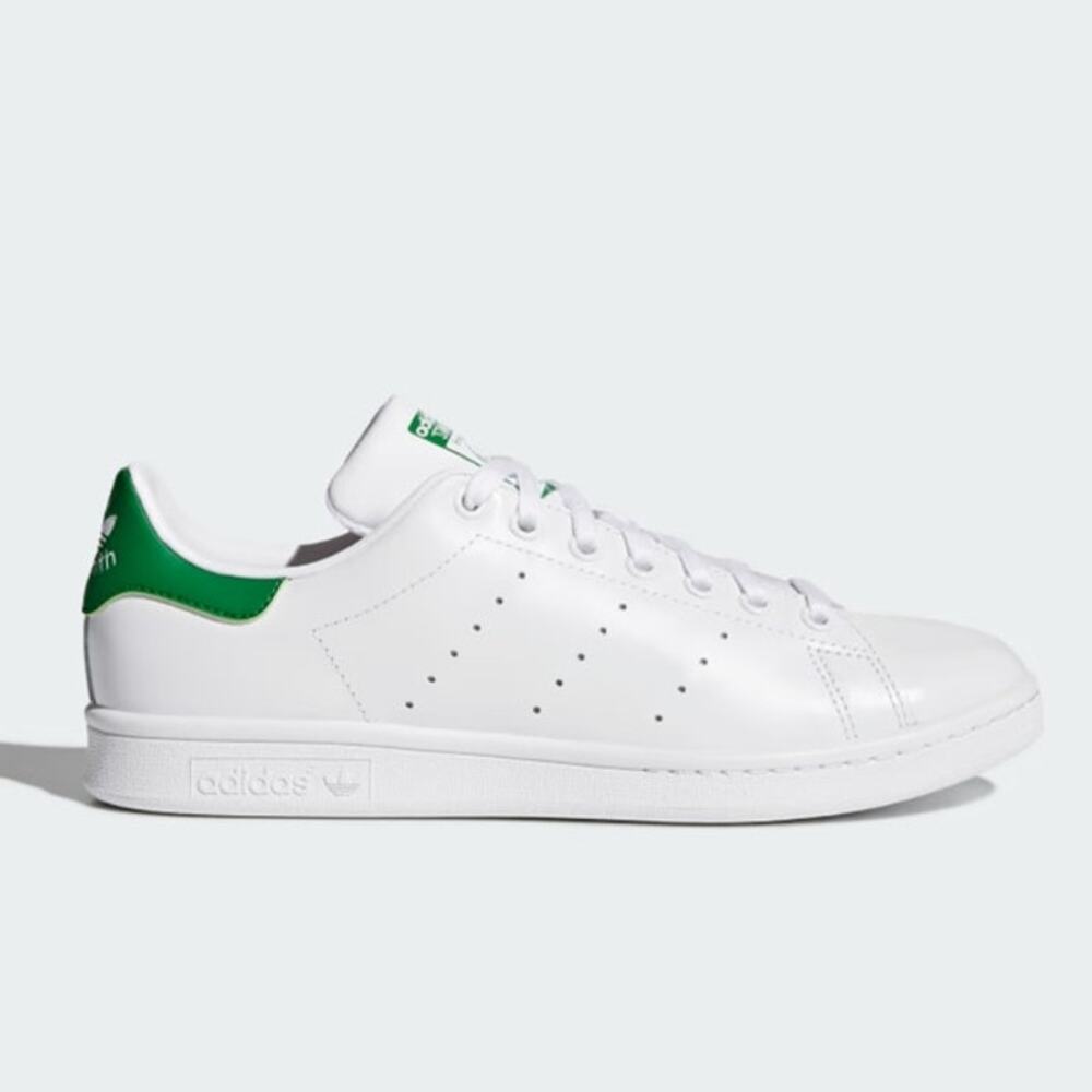 Adidas Stan Smith Chunky Sneakers 7.5 White Green Leather Campus College School